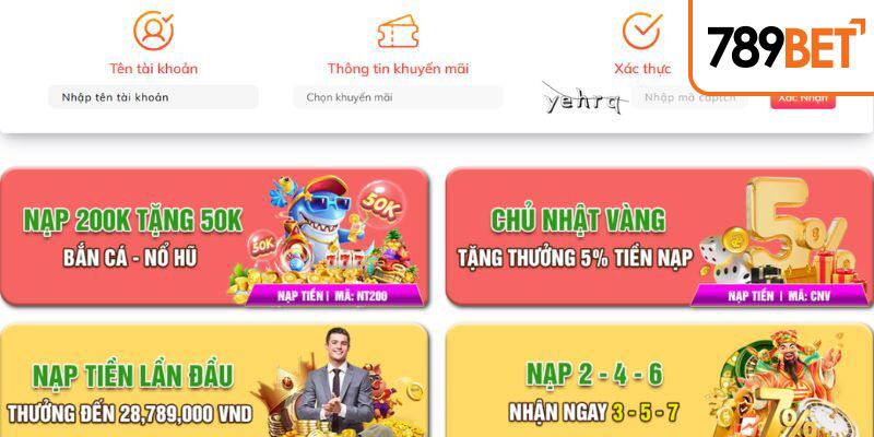 Hướng dẫn nhận ưu đãi nạp 200K tặng 50K